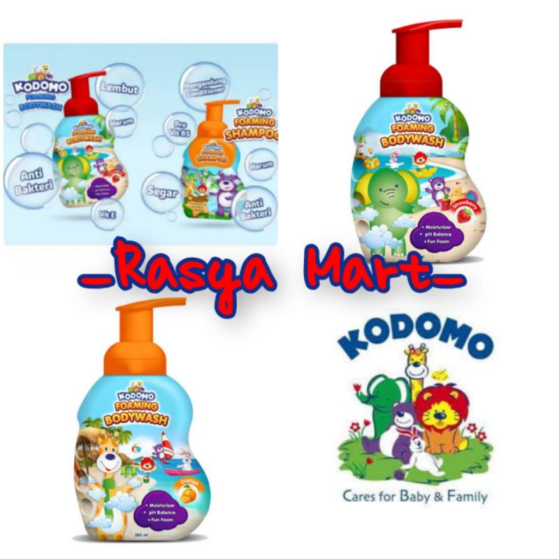 KODOMO Sabun Mandi , Shampoo 250ml