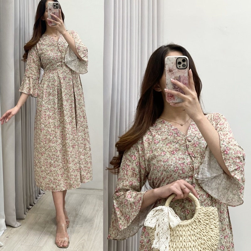 Daster Kova Homewear by Amariel-Kov: Florist Sage