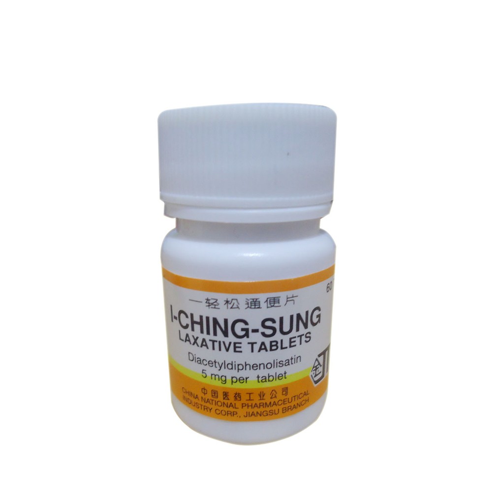 I CHING SHUNG LAXATICE TABLETS obat pencahar - sembelit - lancar BAB