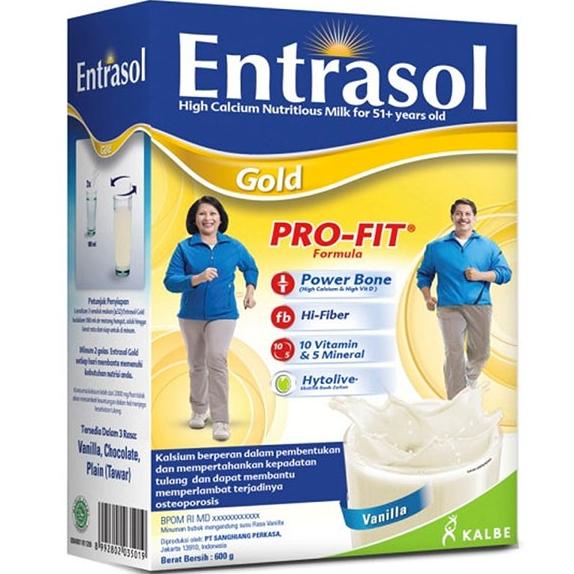 

[COD] Entrasol Gold Vanila 600G [COD]