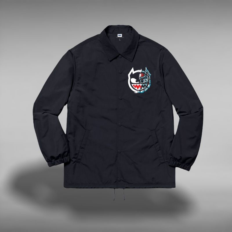 TDH HALF COACH JACKET BLACK