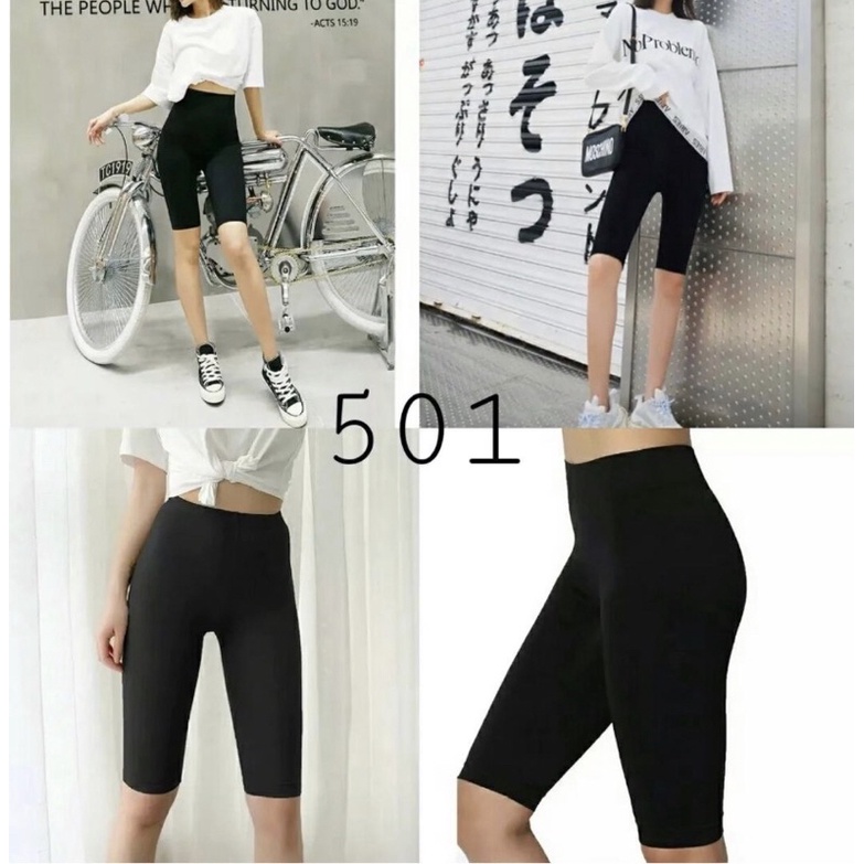 Celana Legging Pendek Import 2per4 | Biker Short Legging | Legging Import | Legging Tebal