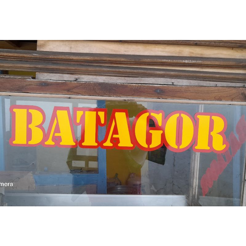 

Stiker Cutting Grobak Batagor