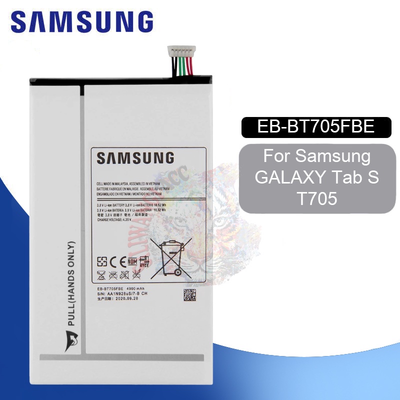 Baterai Samsung TAB S T705 Original EB-BT705FBE