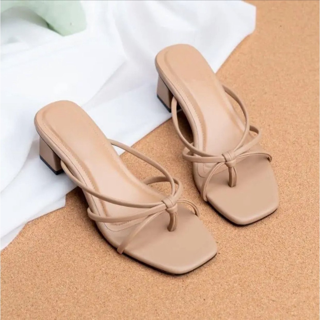 (XI-03) SANDAL WANITA TERBARU KEKINIAN HEELS COLLECTION