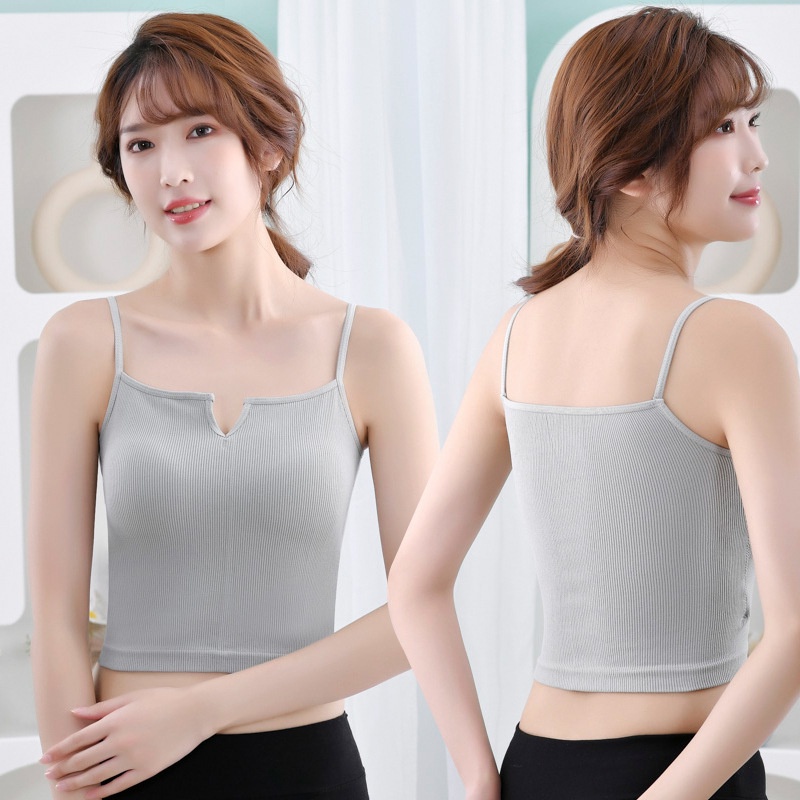 TELLY ➡️ 303 Tanktop Bra Fashion Gym Bra Olahraga Wanita Tanpa Kawat Import