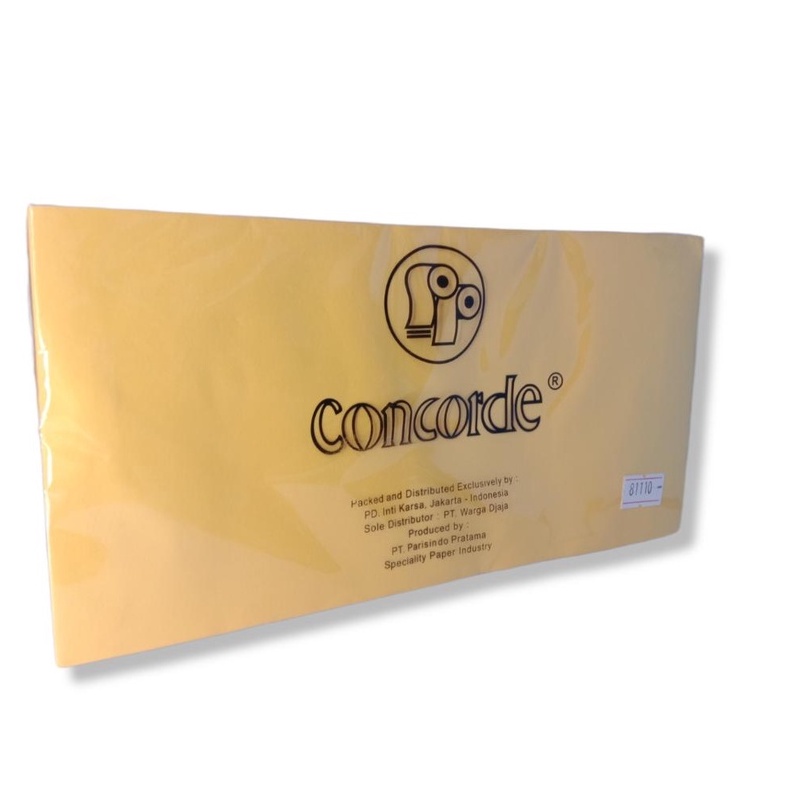 

Gramedia Medan - CONCORDE ENVELOPE G.YLW 8111