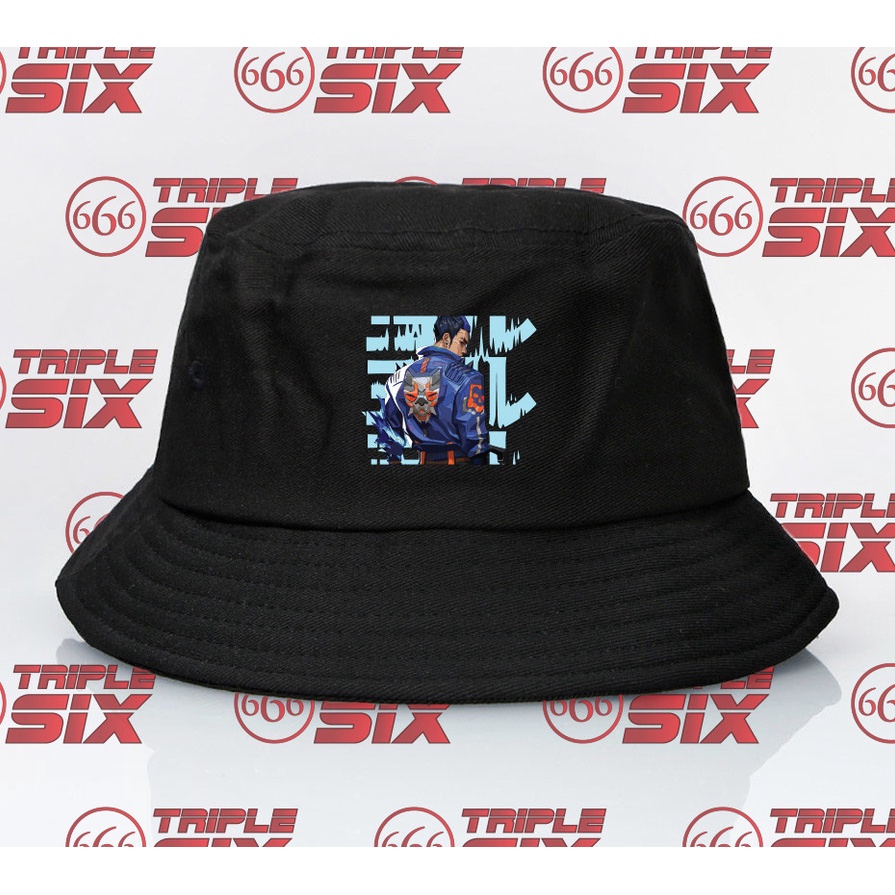 Topi Bucket Gaming Valorant Agents Yoru