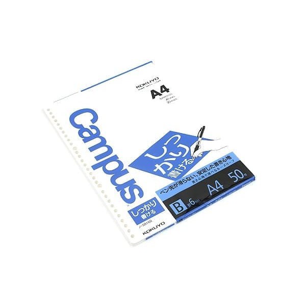 

Isi Kertas Binder - Kertas File - Kertas Note Kokuyo Campus Loose Leaf Paper - A4 - 6 Mm Rule - 30