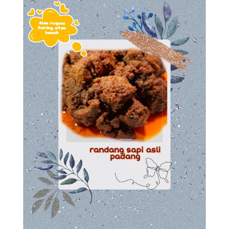 

Rendang Sapi Asli Padang