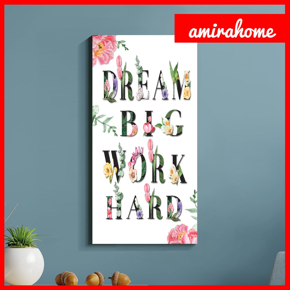 Wall decor cafe Hiasan dinding Dekorasi Kamar Ruangan Poster Kayu Dekorasi dinding motivasi Type 6