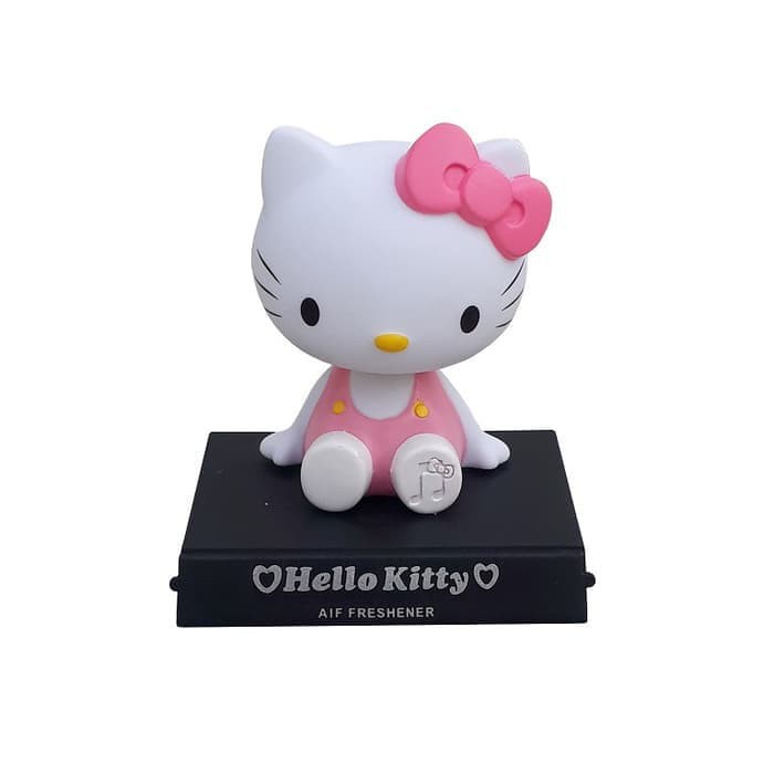 Super Murah! PAJANGAN DASHBOARD MOBIL HELLO KITTY DUDUK BONEKA MINIATUR FIGURE