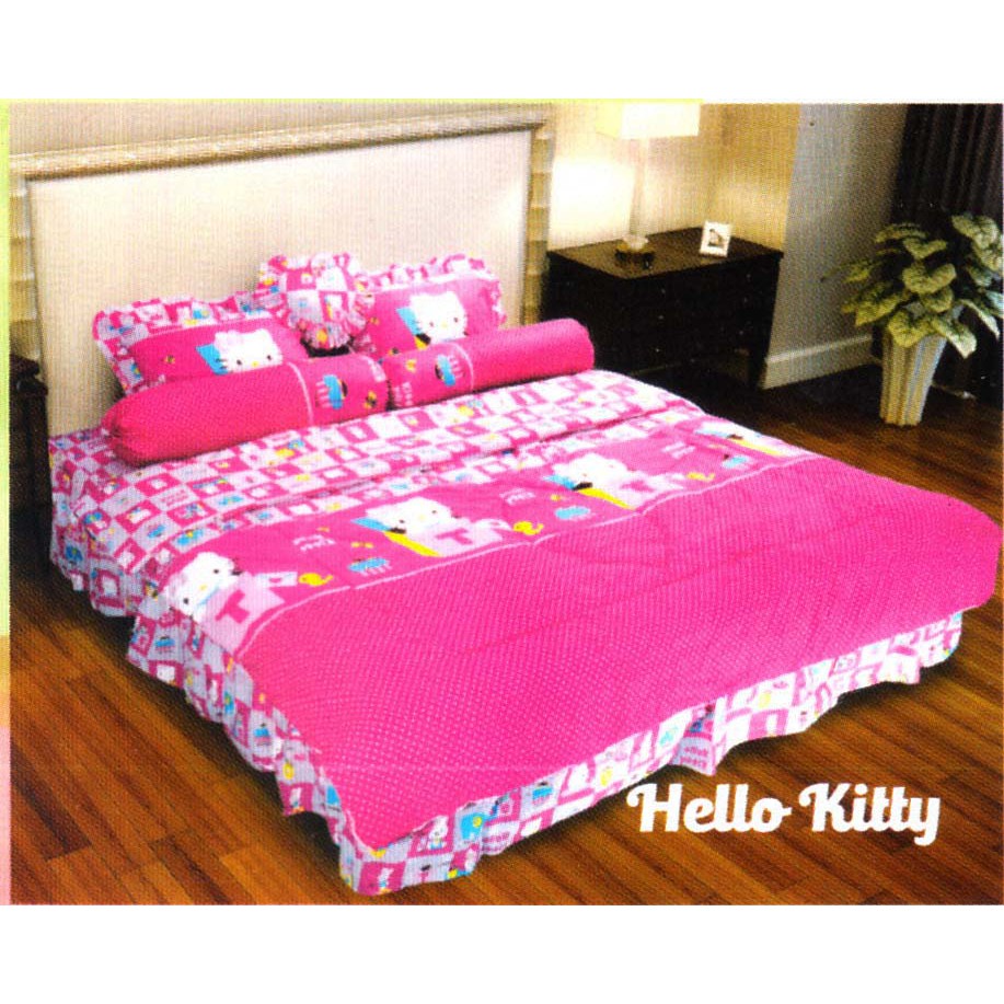 BEDCOVER BELLADONA Size 120 x 200 - Hello Kitty