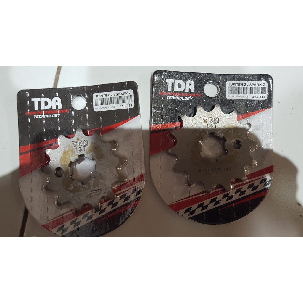 Gear set Jupiter Z 415 dan rantai TDR 415