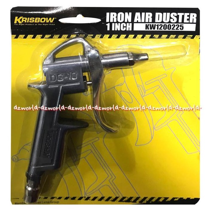 Krisbow Iron Air Duster Alat Pistol Kepala semprot Dengan Tekanan Termurah