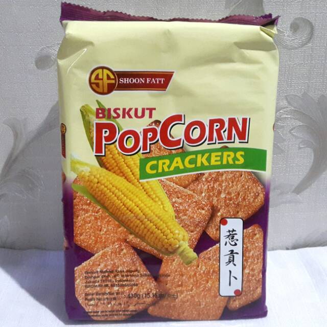 

SHOON FATT Popcorn Crackers 430gr