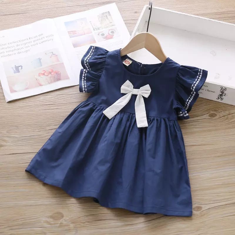 Tokomilkan - Dress Anak Perempuan SHIZUKA Umur 1-5 Tahun Bahan Toyobo