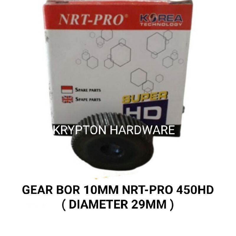 GEAR BOR 10MM NRT-PRO HIGH QUALITY