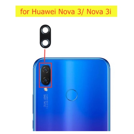 Camera Lens Lensa kamera kaca kamera belakang Huawei nova 3