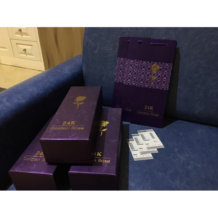 24k Golden Rose