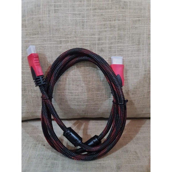 Kabel HDMI 1.5mtr Serat Jaring, Kualitas Bagus