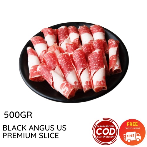 BLACK ANGUS US PREMIUM SLICE 500GR