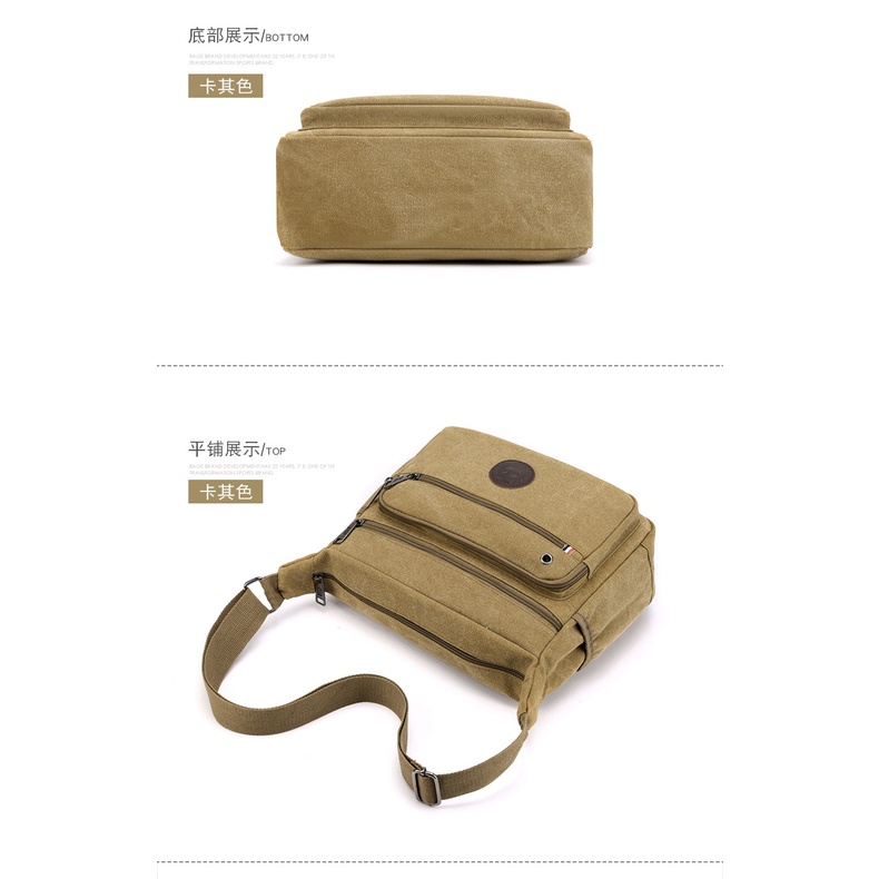 Tas 2in Pria Wanita - Tas Selempang Unisex Premium Quality - Tas Tangan Unisex