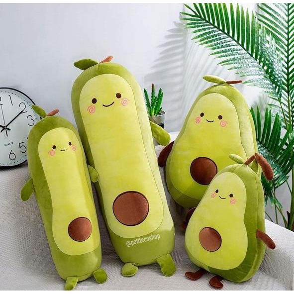 Bantal Dan Guling Buah Avocado Jumbo/Boneka Alpukat Murah
