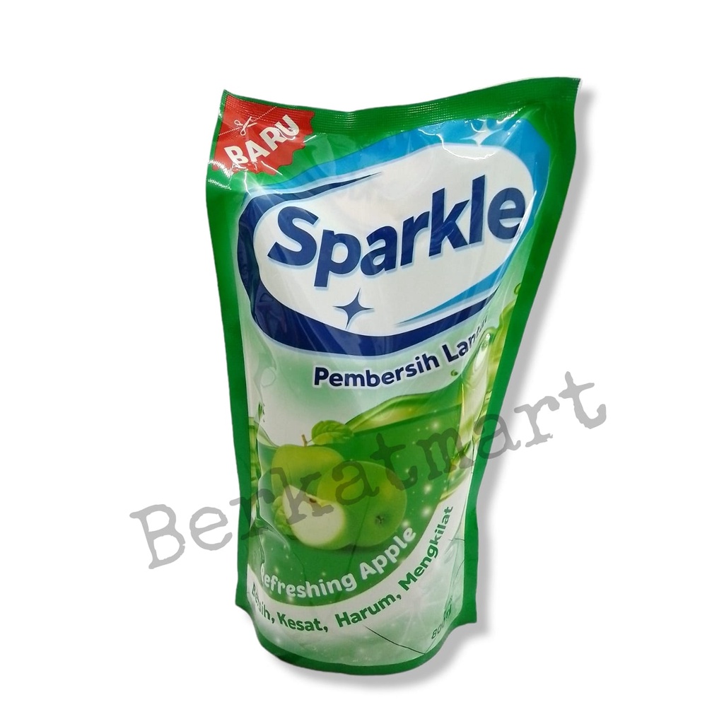 Sparkle Pembersih Lantai Refreshing Apple 800 ml