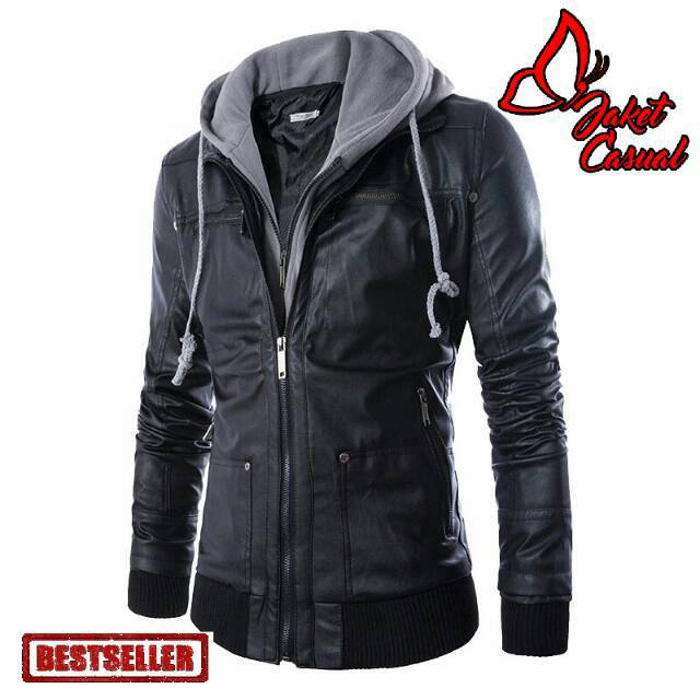 90 Koleksi Model Jaket Kulit Pake Kupluk HD Terbaik
