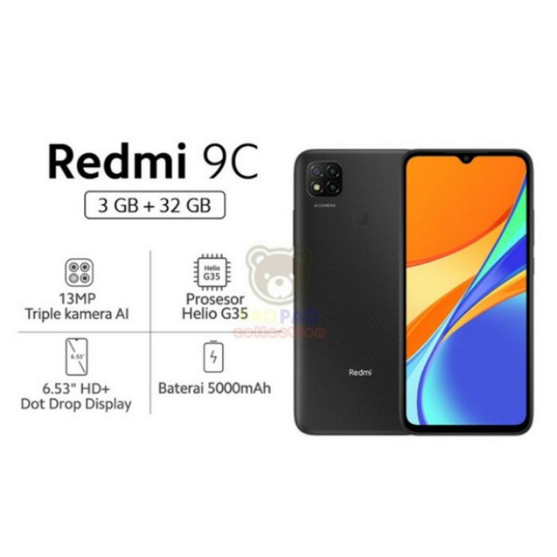 hp xiomi redmi 9c ram 3/32gb