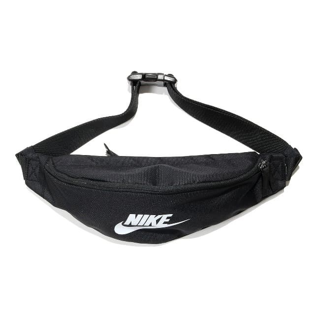 Tas Pinggang Nike Heritage Hip Pack Black White BA5750-010 Original