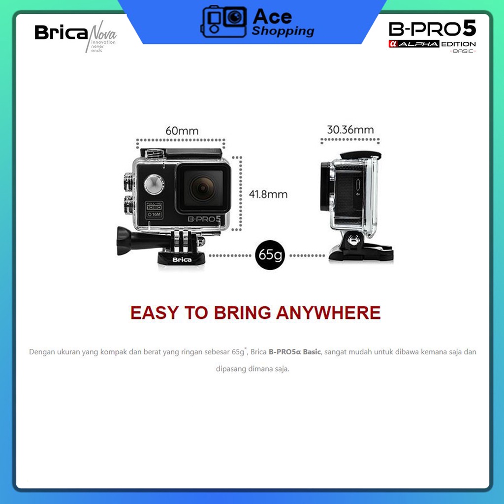 MURAH !! Brica B-Pro 5 Alpha Edition Basic - Black - BONUS Aksesoris-3