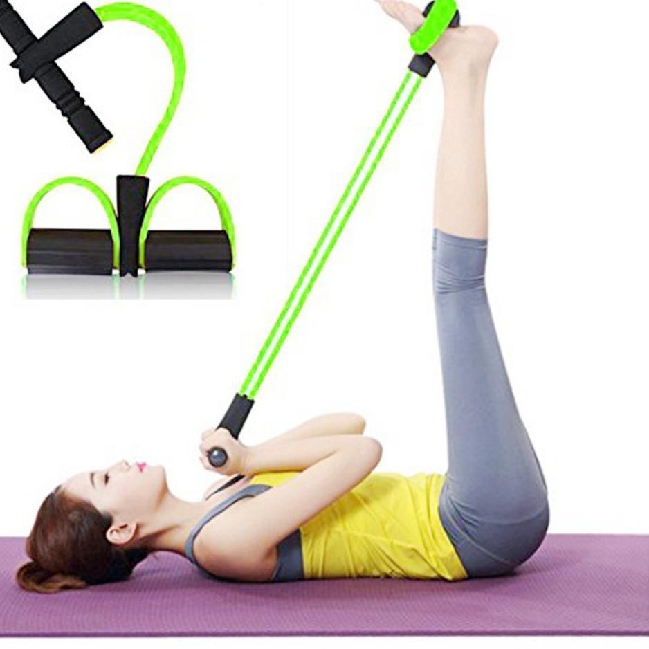 Tummy Trimmer WARNA Pull Reducer Expander Elastis Resistance Band Alat Olahraga