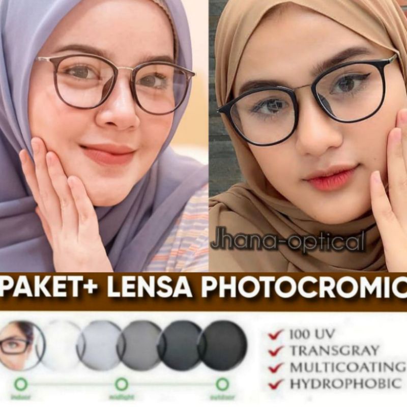 KACAMATA cv 11 FREE LENSA PHOTOCROMIC Anti radiasi