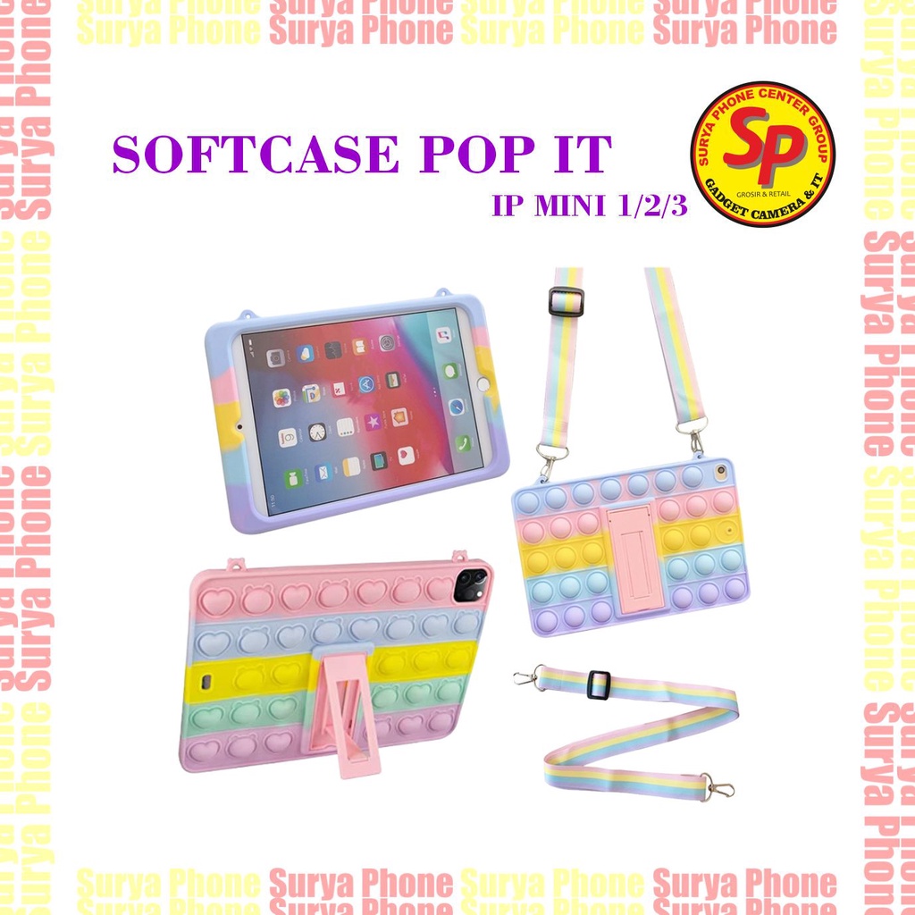 CASE POP IT + TALI IPAD MINI 2/ 3/ 4