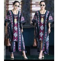 dress kebaya model kelelawar etnik