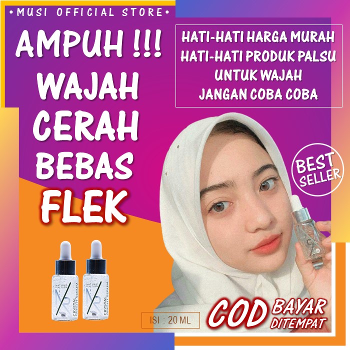 Serum Obat Penghilang Flek Plek Hitam Kerutan Keriput Kusam di Wajah Muka Face Membandel Ampuh BPOM
