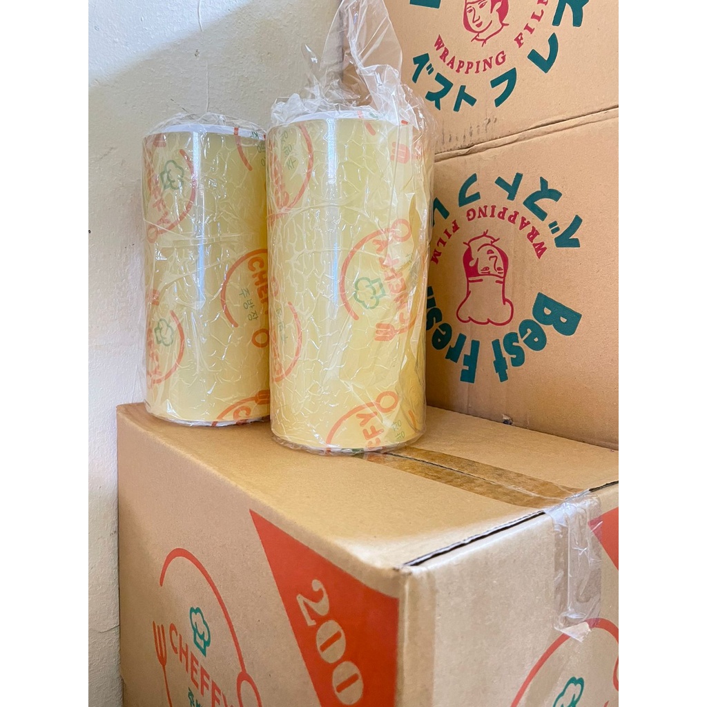 CHEFFY WRAPPING ROLL 25cm x 250 meter PLASTIK WRAP KEMASAN MAKANAN / CLING WRAP