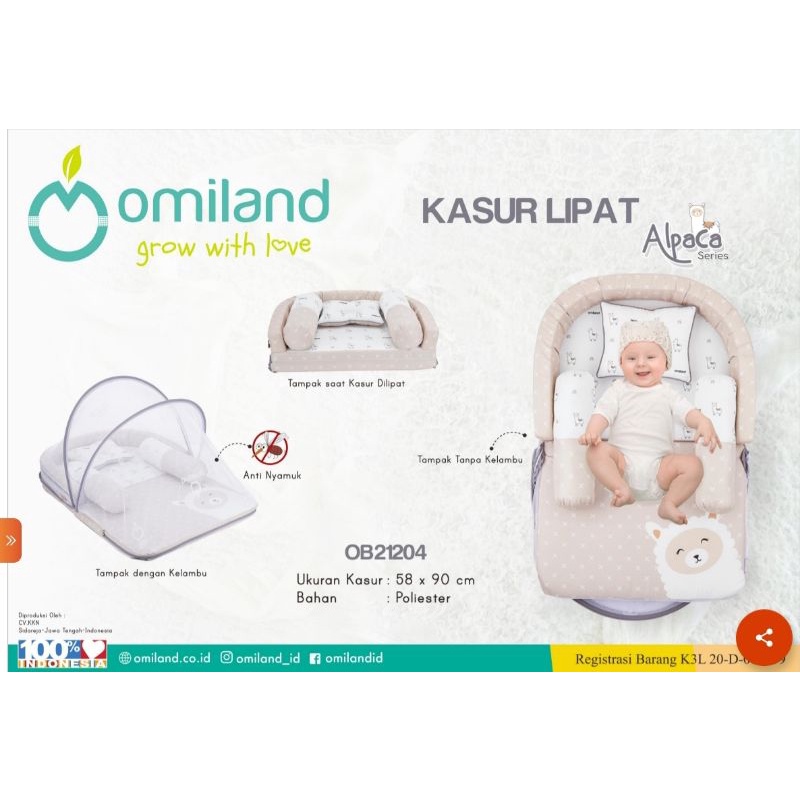 Omiland Kasur Lipat | Alpaca Series