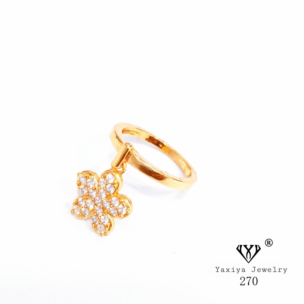

Cincin permata Lapis emas Perhiasan imitasi Gold Yaxiya Jewelry 270