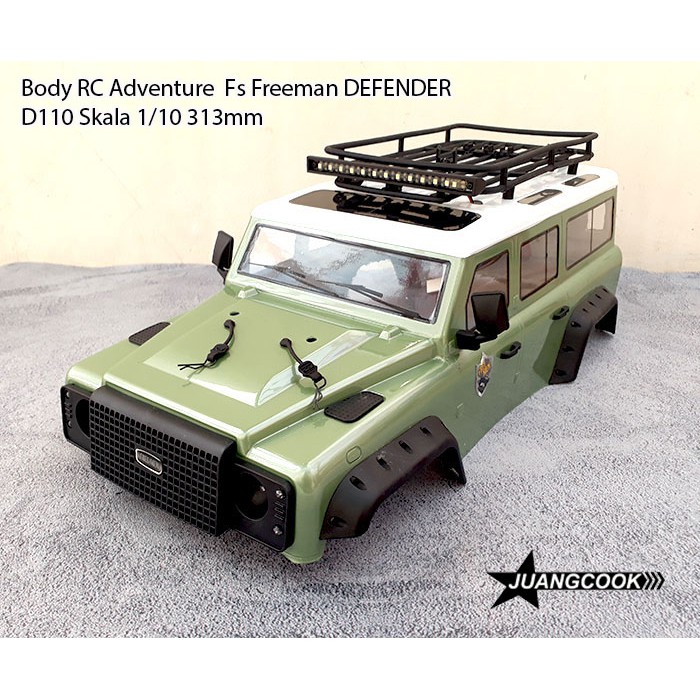 Body RC Adventure Fs Freeman DEFENDER D110 Skala 1/10 313mm