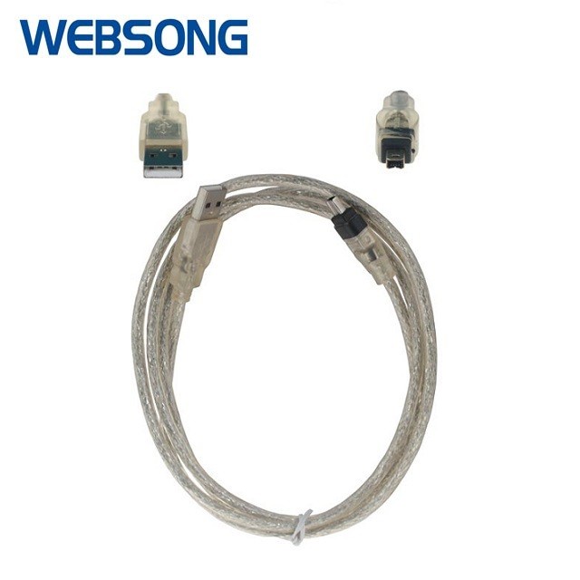 Kabel Firewire 4Pin to USB Male 1.5M Websong