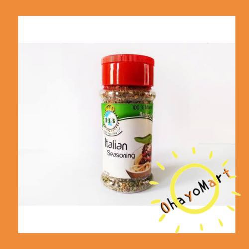 113 &quot;satu satu tiga&quot; Italian Seasoning/ mix herb / bumbu masak 18g