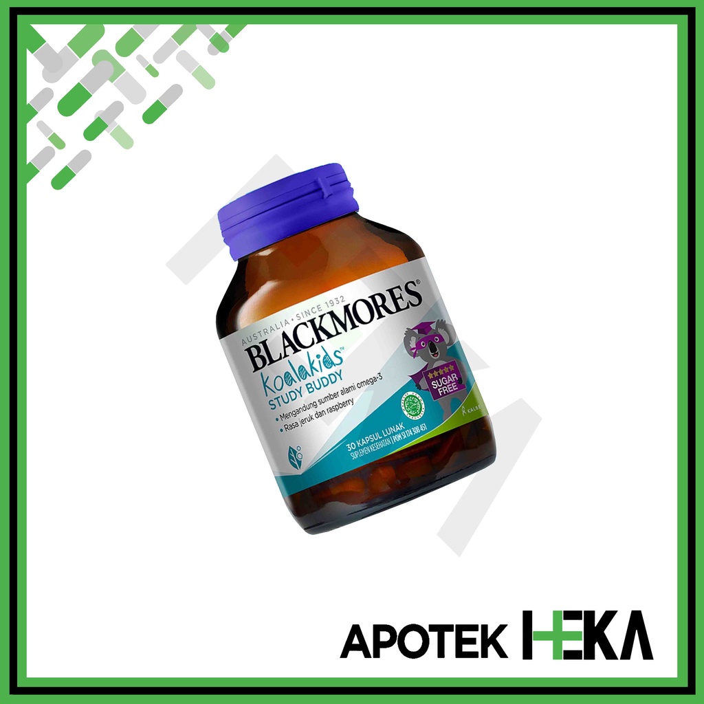 Blackmores Koala Kids Study Buddy - Omega - 30 Kapsul (SEMARANG)