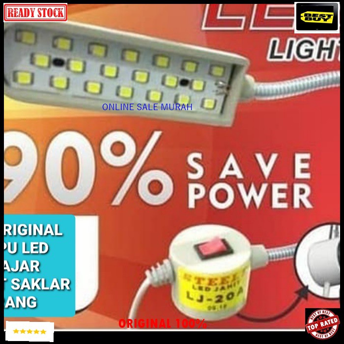 G11 Lampu belajar magnet led light power terang saklar mesin fleksibel belalai lentur lamp emergency bohlam G11   Lampu Mesin LED 20 Titik Model Belalai Magnet  Tipe : Belalai / Pipa Fleksibel Jenis Lampu : LED 20 Titik  Tegangan: 110-220V, 0.5W,