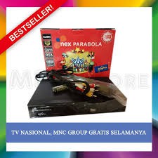 Receiver Nex Parabola Merah Liga Champion SCTV Indosiar C Band Ku Band