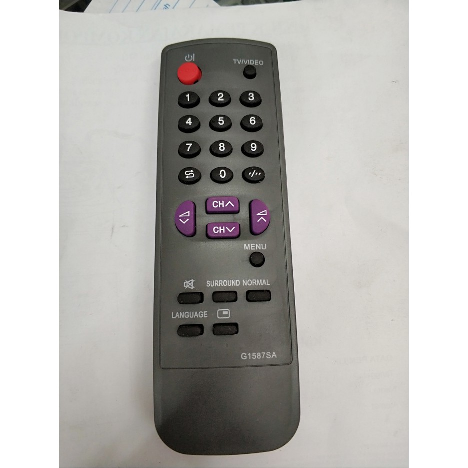 Remot TV Tabung Sharp / Remote TV Tabung Sharp kualitas terbaik