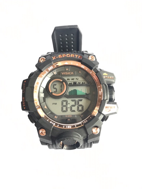 Jam tangan sporty digital visica fashion watch anti air