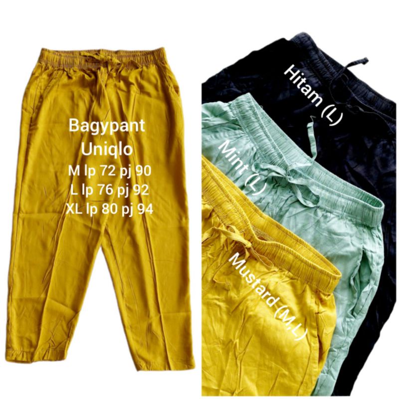 Bagy pants Uniqlo Original
